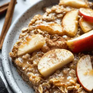 Apple Cinnamon Baked Oatmeal