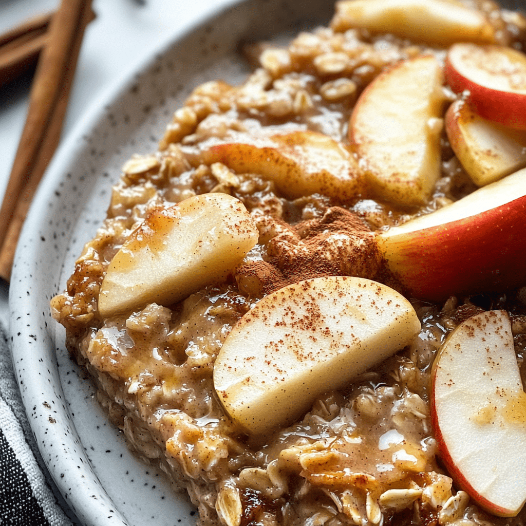 Apple Cinnamon Baked Oatmeal