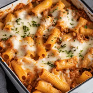 Baked Rigatoni Pasta Recipe