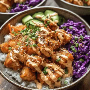 Bang Bang Chicken Bowls