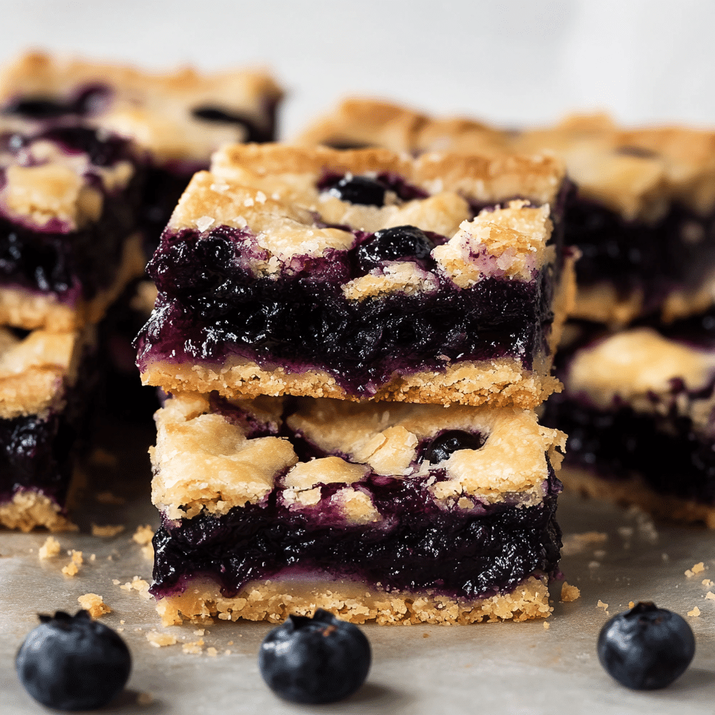 Blueberry Pie Cookie Bars