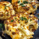 Cheesy Cauliflower Steaks