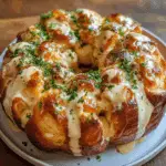 Chicken Alfredo Monkey Bread