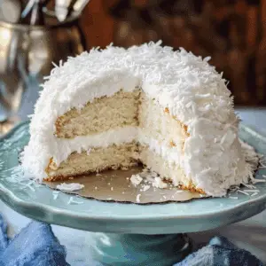 Coconut Cloud Cake