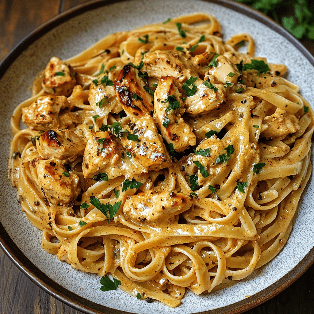 Cowboy Butter Chicken Linguine