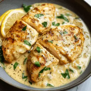 Creamy Lemon Pepper Chicken