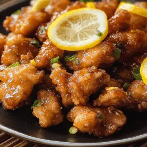 Crispy Chinese Lemon Chicken