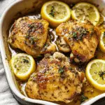 Greek Lemon Chicken Thighs