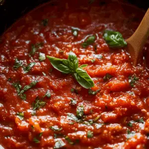 Homemade Marinara Sauce