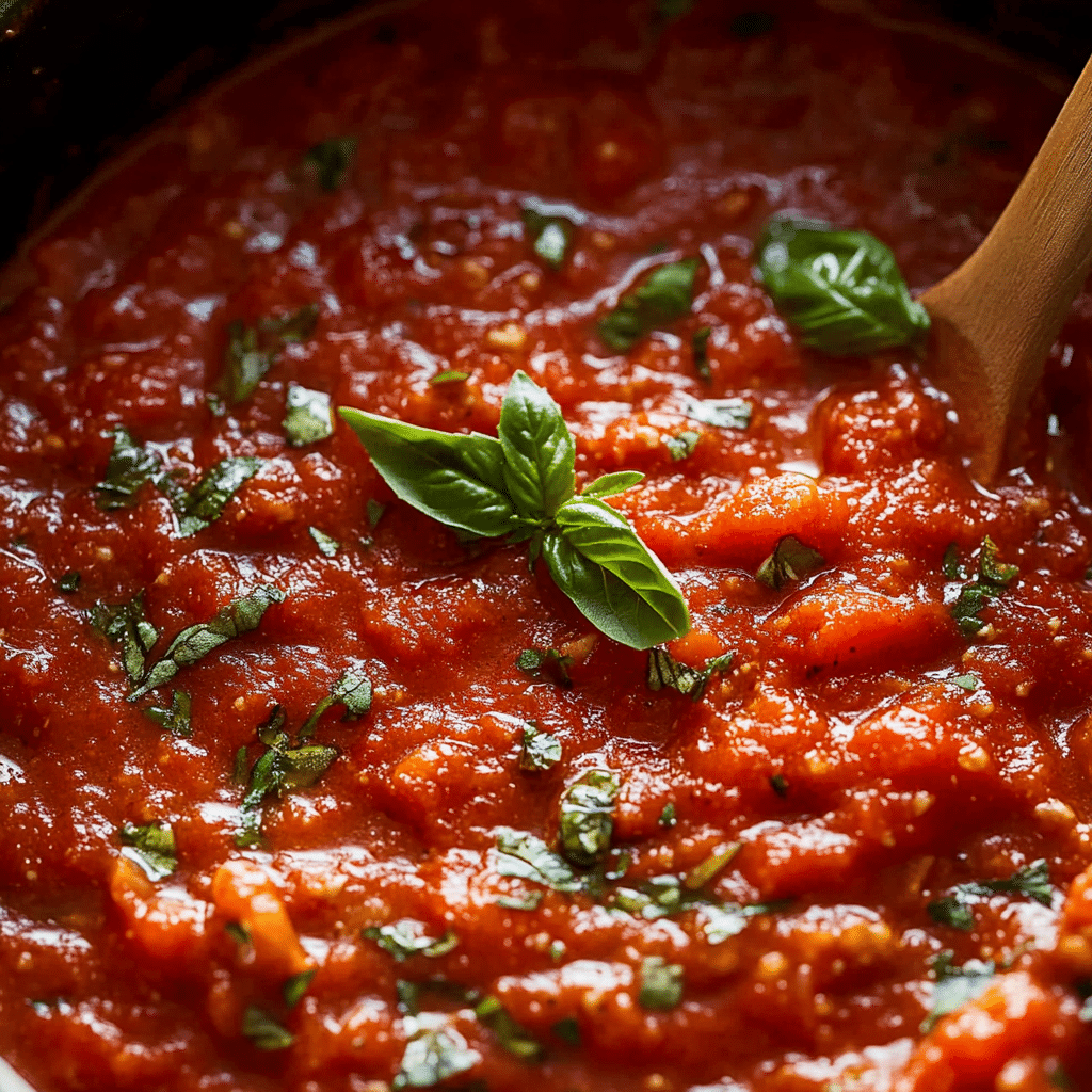 Homemade Marinara Sauce