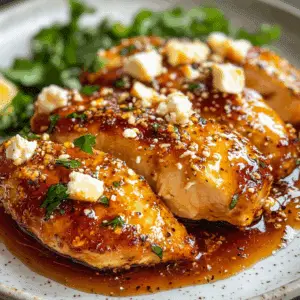 Hot Honey Feta Chicken