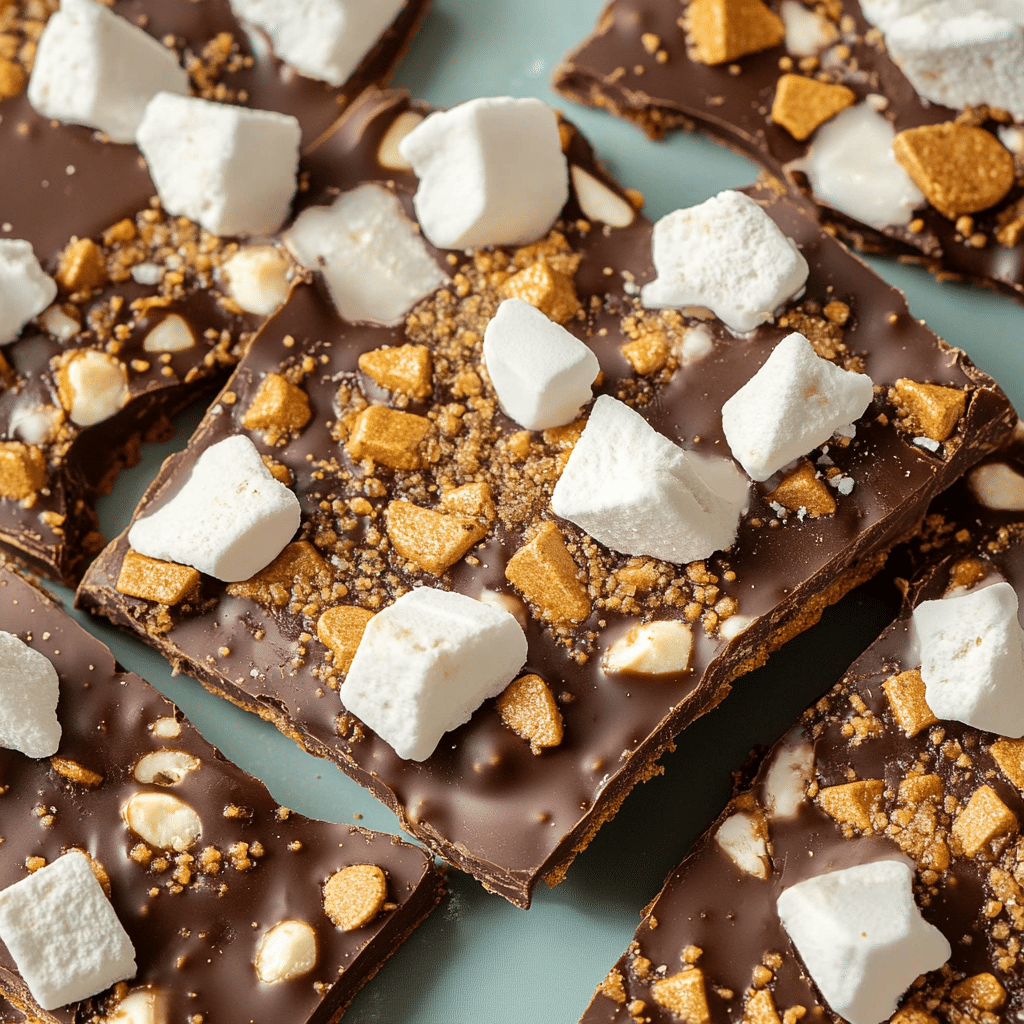 S’mores Chocolate Bark