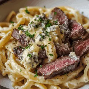 Steak & Gorgonzola Pasta