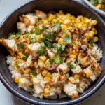 Street Corn Chicken Rice Bowls