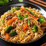Teriyaki Noodles with Veggies