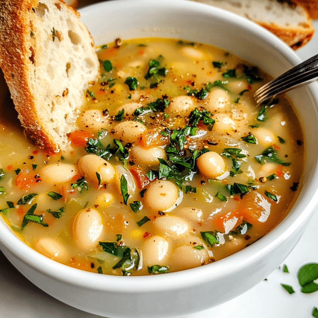 Tuscan White Bean Soup