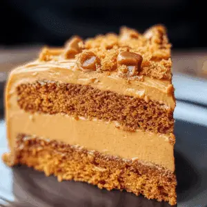 Biscoff Cookie Butter Cake