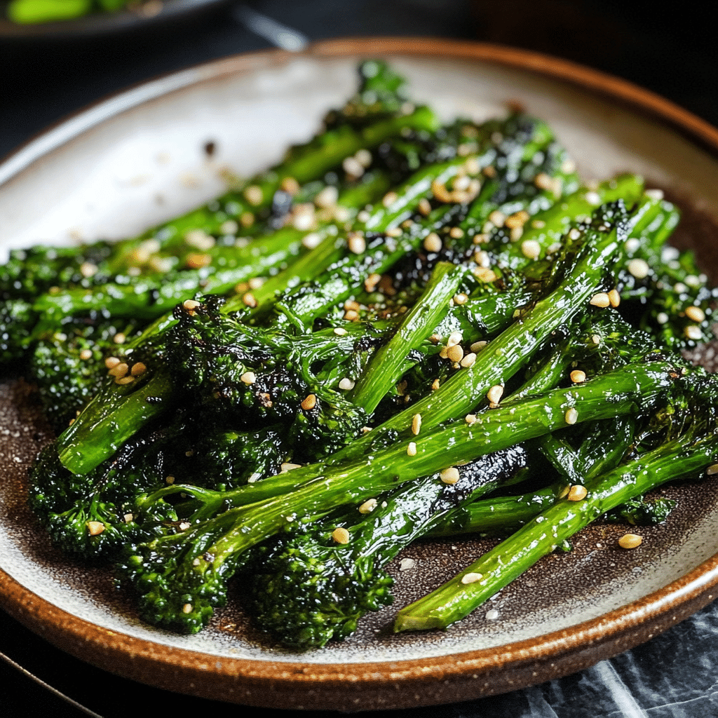 Charred Broccolini