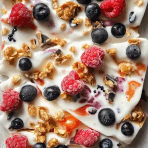 Frozen Yogurt Bark