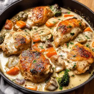 Garlic Chicken with Veggies