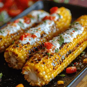 Grilled Buffalo Corn