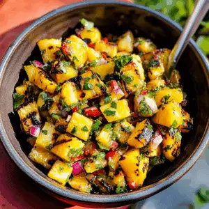 Grilled Pineapple Salsa