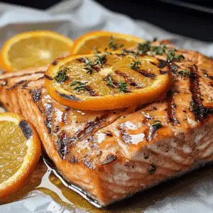 Orange Grilled Salmon