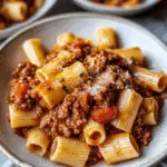 Rigatoni Bolognese