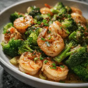 Shrimp & Broccoli Stir Fry
