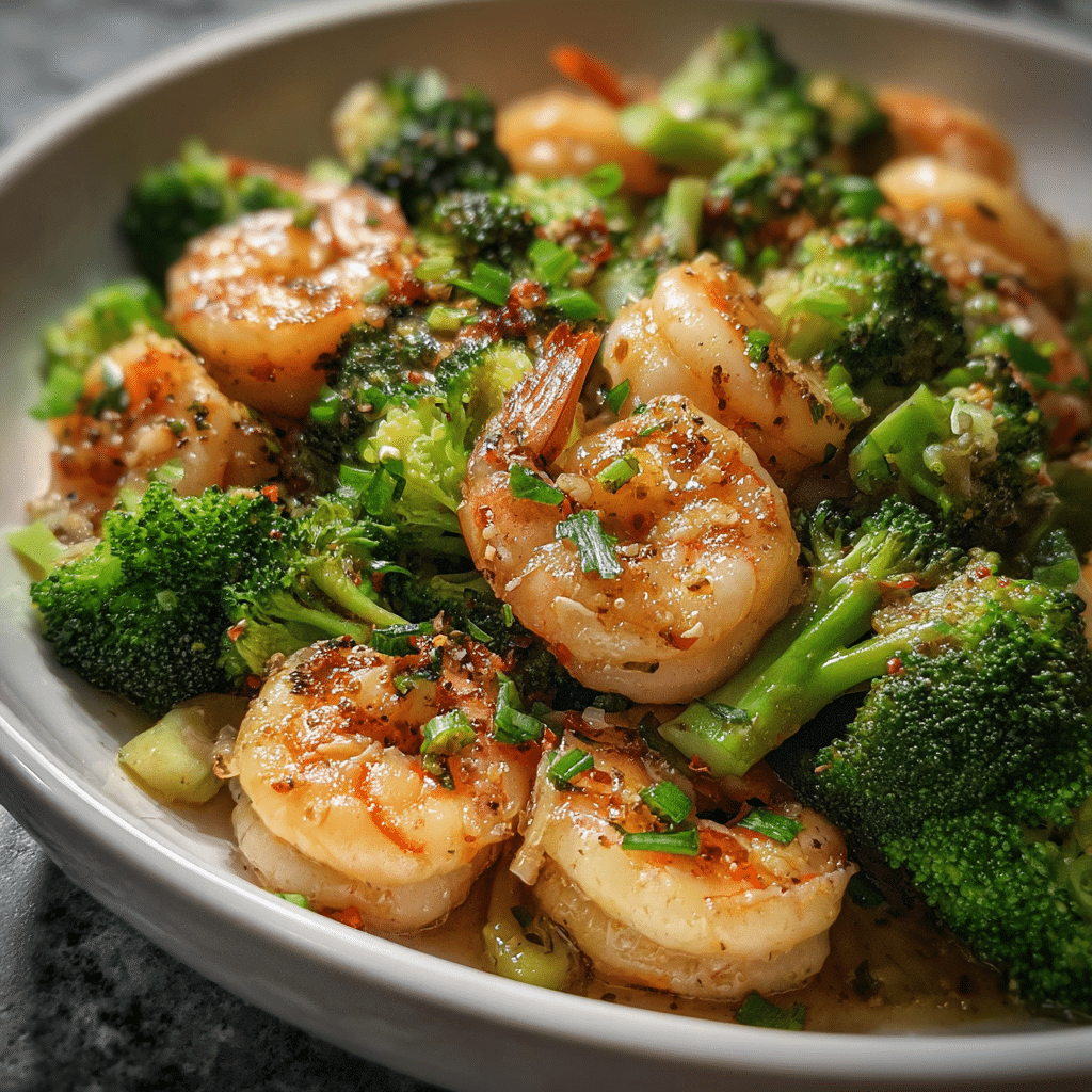 Shrimp & Broccoli Stir Fry