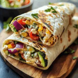 Vegan Veggie Wraps