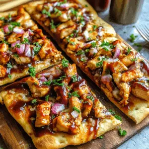 BBQ Chicken Flatbreads