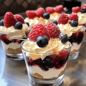 Berry Trifle Cups