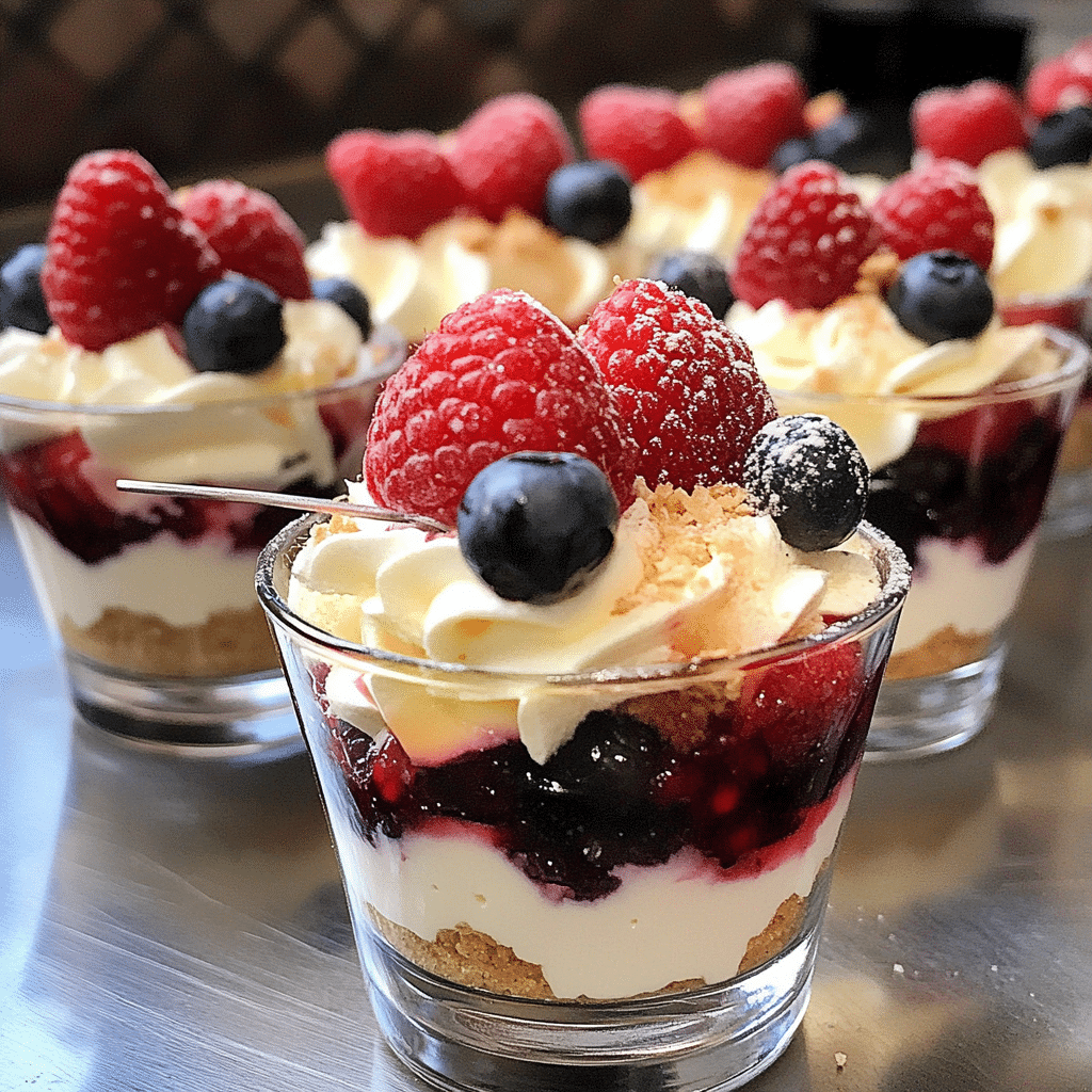 Berry Trifle Cups