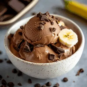 Chocolate Banana Nice Cream