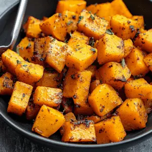 Cinnamon Roasted Butternut Squash