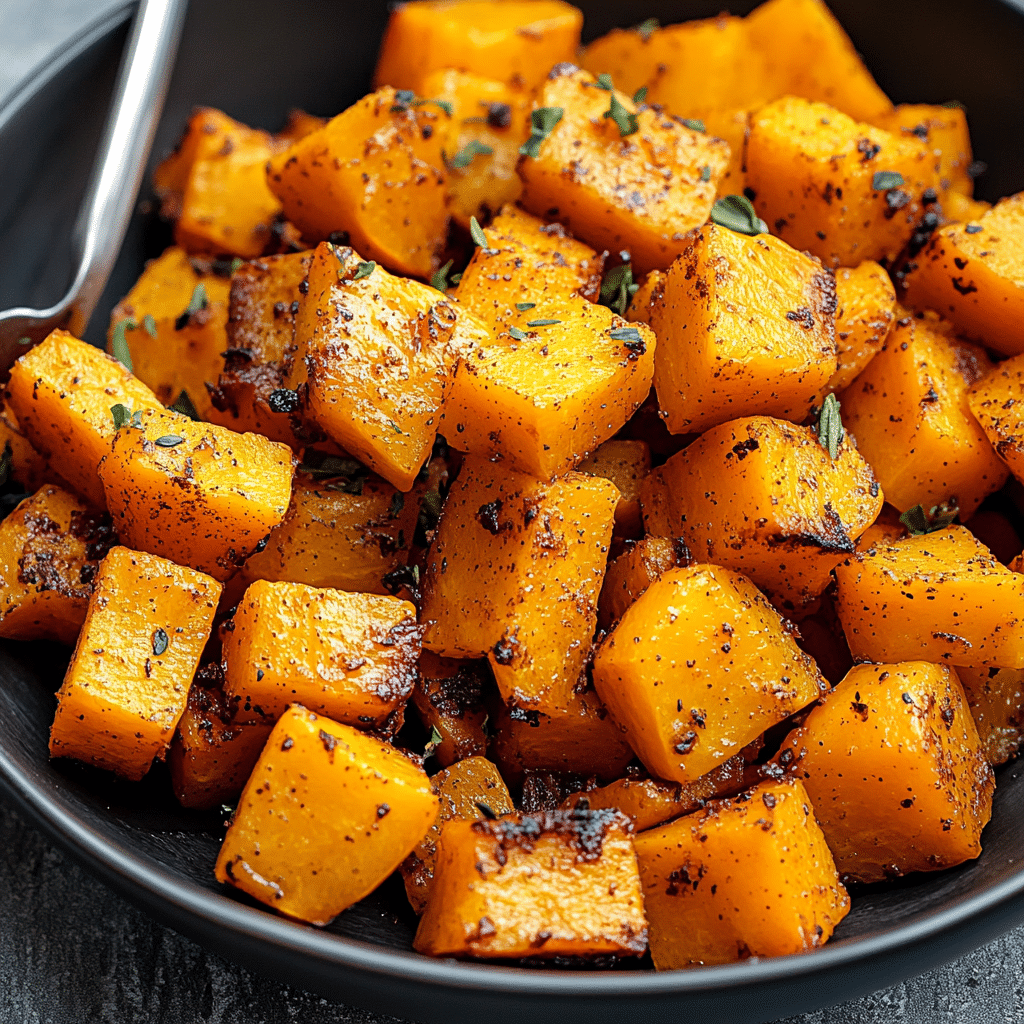 Cinnamon Roasted Butternut Squash