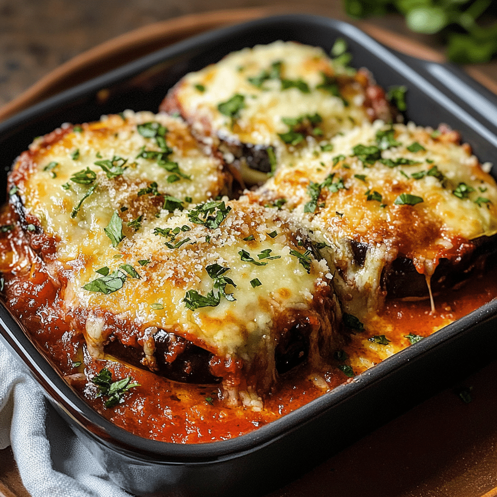 Classic Eggplant Parmigiana