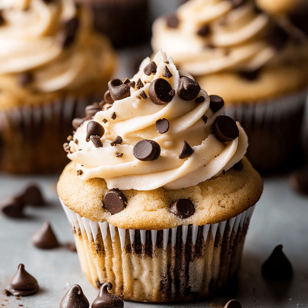 Cookie Dough Cupcakes Recipe