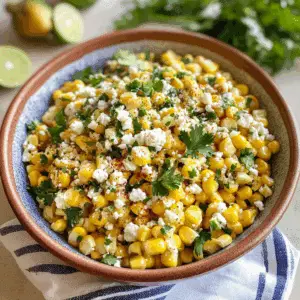 Corn Salad with Cotija Cheese