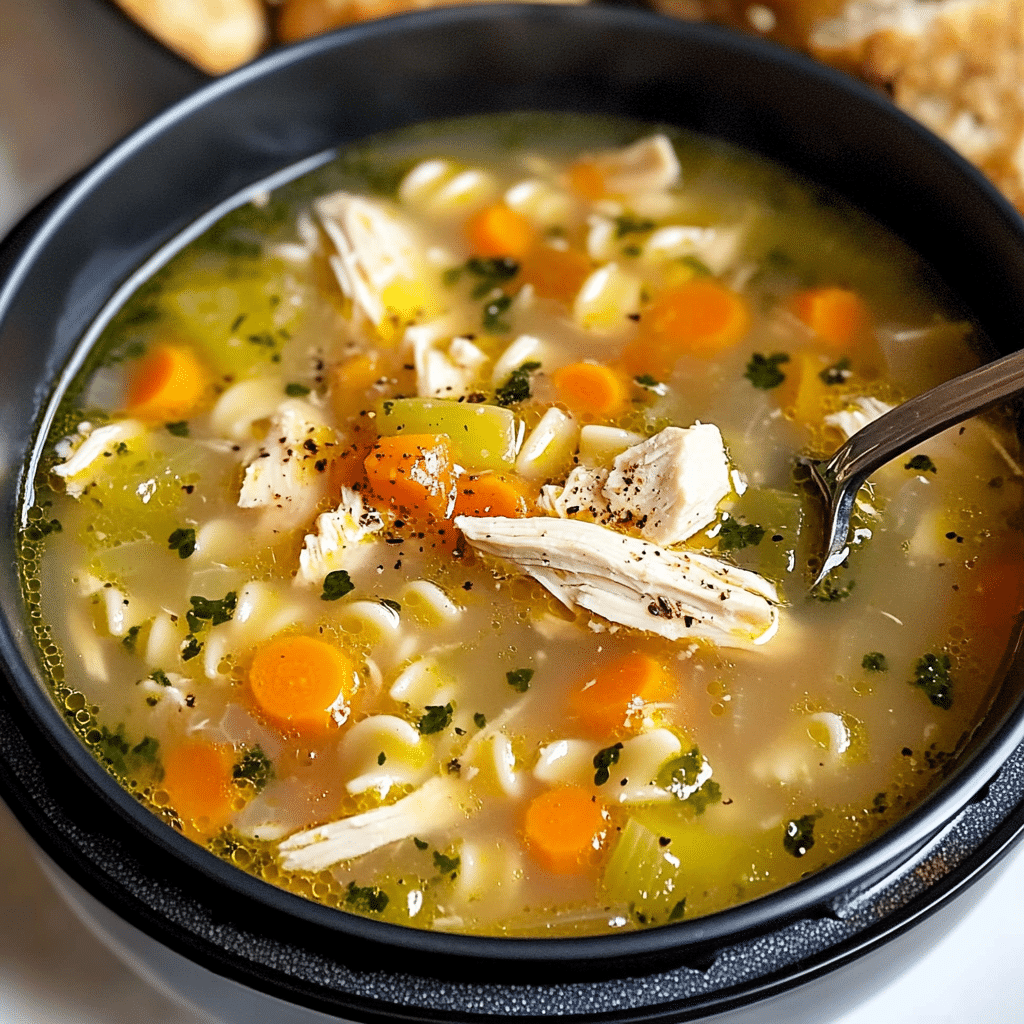 Cozy Instant Pot Chicken Noodle Soup Recipe