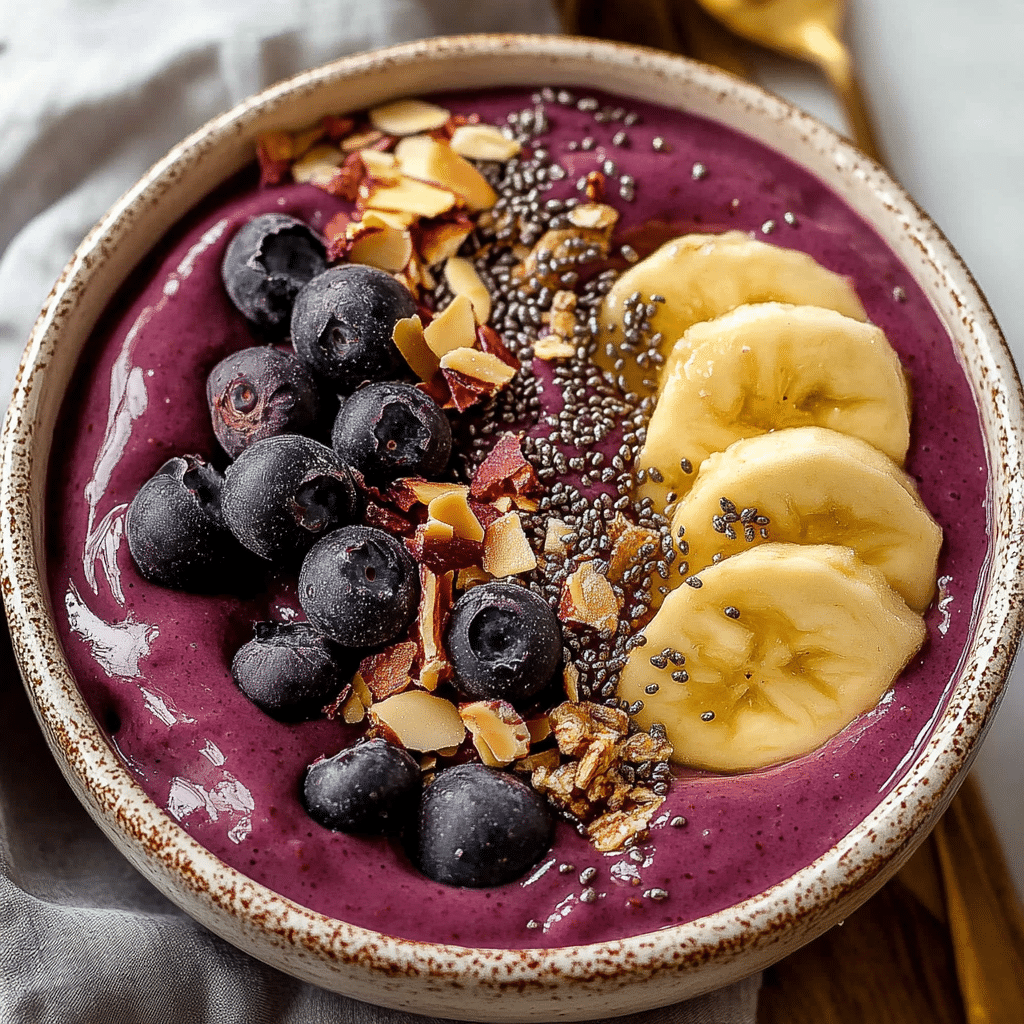 Creamy Acai Smoothie Bowl