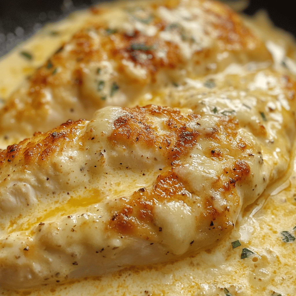 Creamy Garlic Parmesan Chicken Delight
