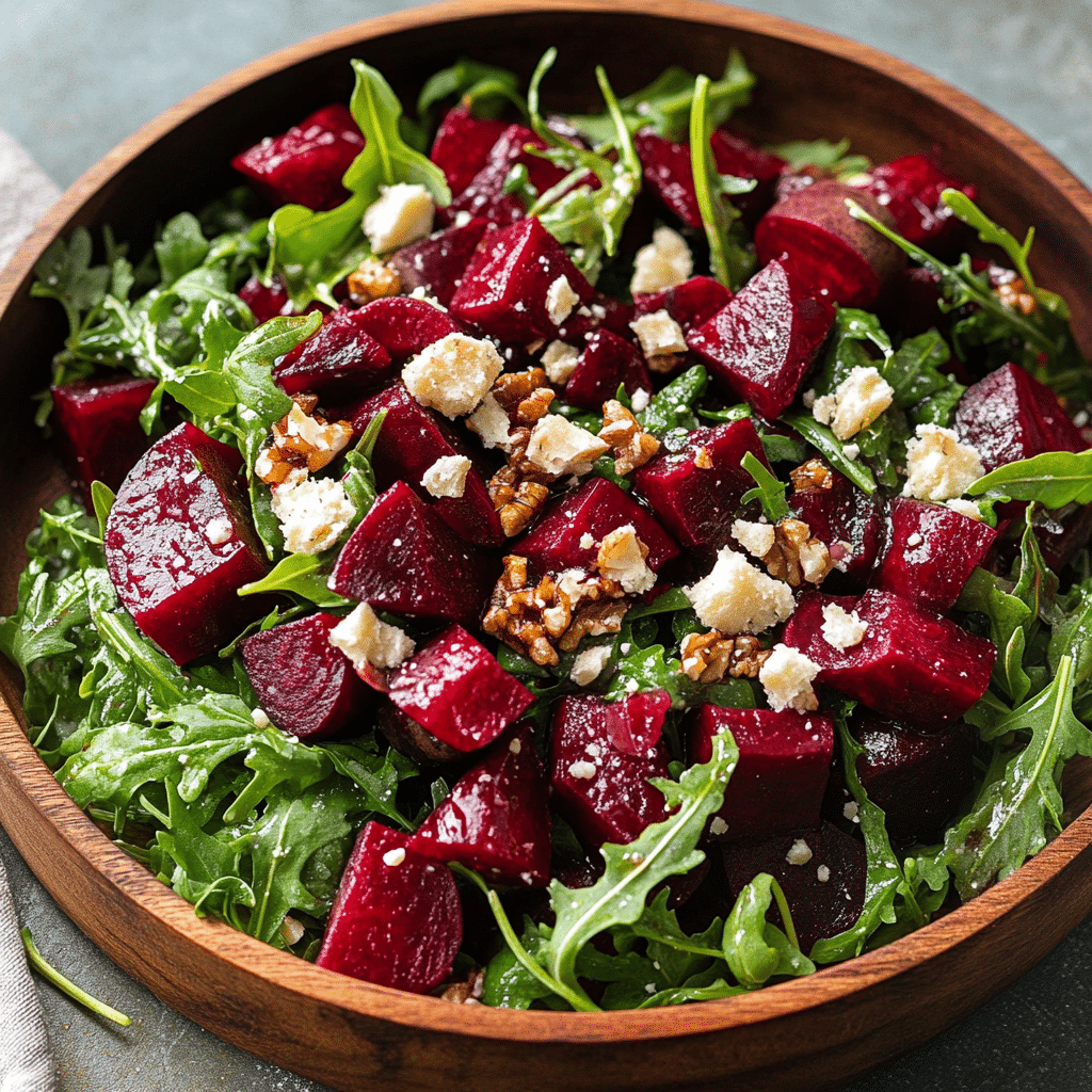 Flavorful Beet and Arugula Salad Recipe