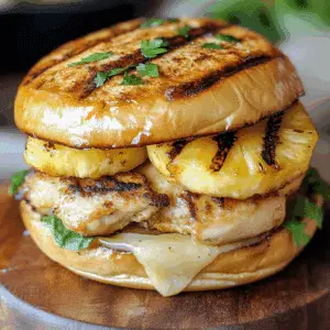 Hawaiian Chicken Sandwich