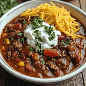Hearty Instant Pot Beef Chili Recipe