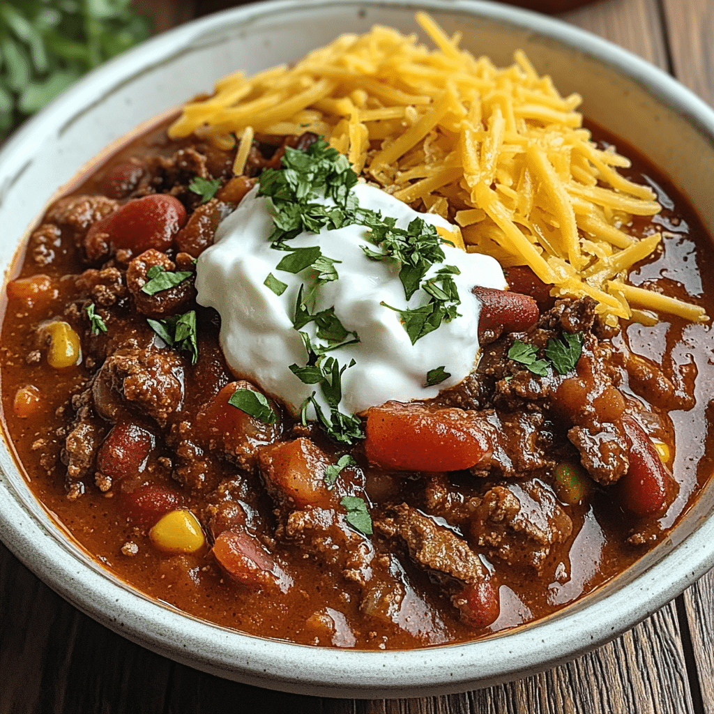 Hearty Instant Pot Beef Chili Recipe