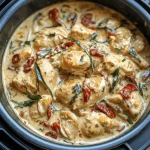 Instant Pot Creamy Tuscan Chicken Delight