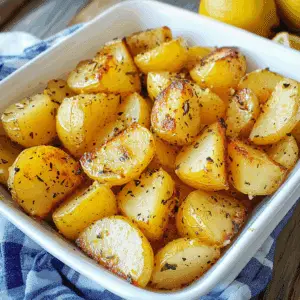 Lemon Greek Potatoes