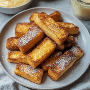 Quick Air Fryer French Toast Sticks